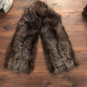 Fox fur stole